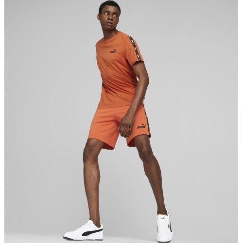 Puma vīriešu T-krekls Ess+ Tape Tee Orange 847382 94