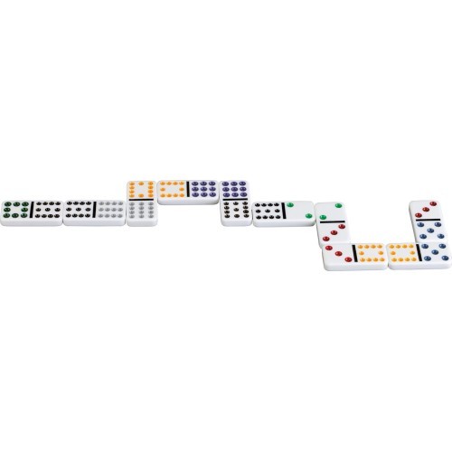 Domino spēle Philos Double 12, metāla kastē, 3628