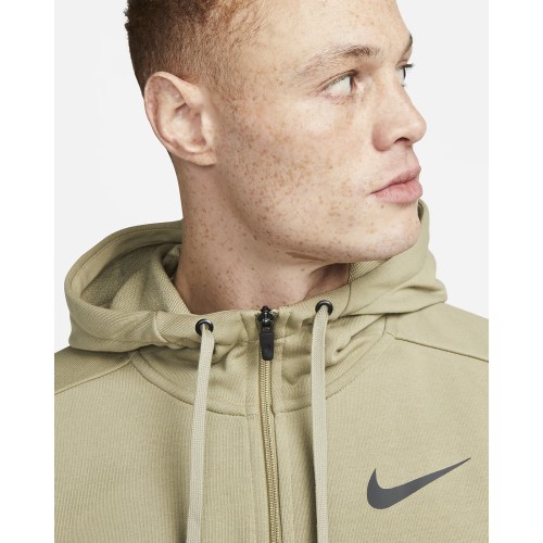 Nike Men's Sweatshirt Nk Df Hdie Fz Fl Green CZ6376 276