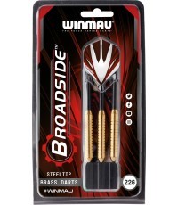 Winmau Broadside misiņa šautriņas 22 gramu