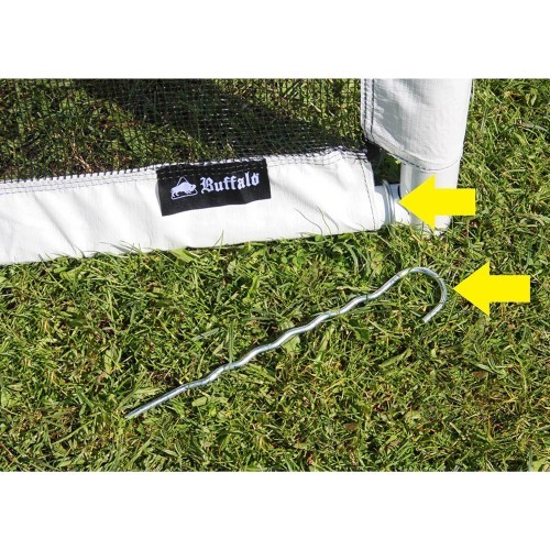 Futbola vārti Buffalo World Cup (225x175x80 cm)