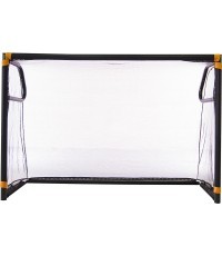 Футбольные ворота Buffalo Winner, черные, 185 x 70 x 125 см