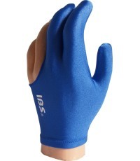 Перчатки для бильярда IBS синие 1-размерные