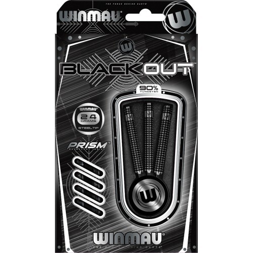 Дротики Winmau Blackout Steel Tip 24 г