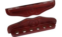 Cue Rack 6 Cues Buffalo Mahogany Look De Luxe 