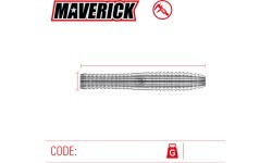 Winmau Maverick 80% tungsten steel tip darts