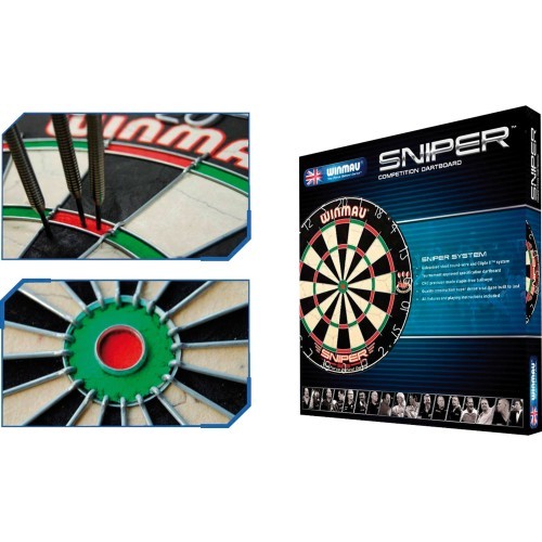 Šautriņu mešanas dēļa komplekts Winmau Sniper