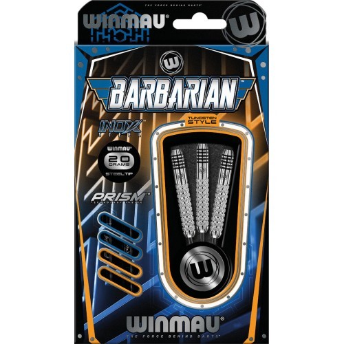 Šautriņas Winmau Barbarian Inox ar tērauda smaili