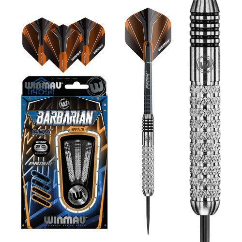 Дротики для дартса Winmau Barbarian Inox со стальным наконечником