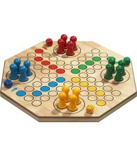 Настольная игра Philos Ludo, диаметр 50 см