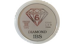 Ķijas uzgalis IBS Brown Diamond 14 mm, 50 gab.