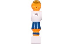 Игроки для настольного футбола Buffalo Soccerman, синие / белые, 16 мм