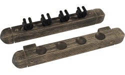 Uzlīmju turētājs 4 nūjiņām Buffalo, pelēks