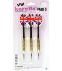 Стальные дротики для дартса Karella Blister, 18 г