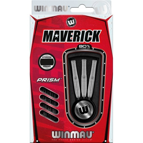 Šautriņas Winmau Maverick 80% volframs, tērauda uzgaļi