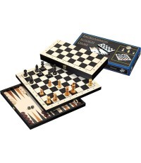 Шахматы, нарды, шашки Дорожный набор Philos 27x13.5cm