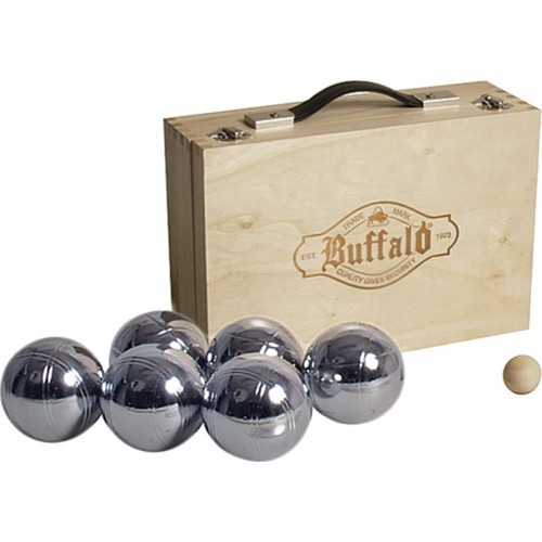 Petanque Set Buffalo Jeu De Boules, 6 Balls