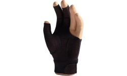 Biljarda cimds IBS Gold Mesh black 1 izmēra