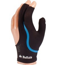 Перчатки для бильярда Buffalo Reversible черные/синие L
