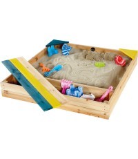 Wooden Sand Pit Plum