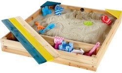 Wooden Sand Pit Plum