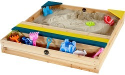 Wooden Sand Pit Plum