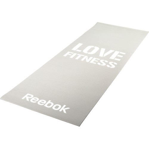Fitnesa paklājs Reebok Love, pelēks