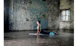 Fitness Mat Reebok Grey Love