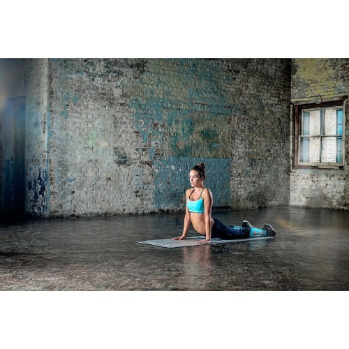 Коврик для фитнеса Reebok Love, серый