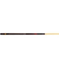 Cietkoksnes 89 bumbu biljarda nūja Red Flame 145cm/12mm