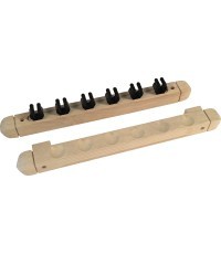 Cue Rack for 6 Cues Buffalo, White