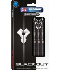 Дротики Winmau Blackout со стальным наконечником 26 г