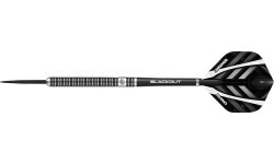 Дротики Winmau Blackout со стальным наконечником 26 г