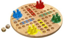 Настольная игра Philos Ludo, диаметр 38 см