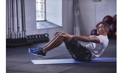 Фитнес-коврик Adidas 7 мм, синий