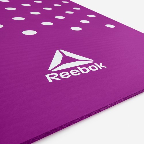 Treniņu paklājs Reebok Spots 7 mm, violets