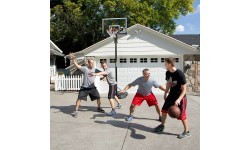 Mobilais basketbola grozs Lifetime Slam Dunk