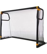 Futbola vārti Buffalo Shoot, melni, 213 x 175 x 80 cm