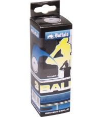 Galda tenisa bumbiņas Buffalo Competiton, 3 zvaigznes, 3 gab.