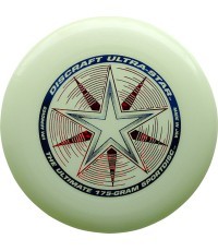 Ultrastar frisbija lidojošais disks 175 g Nite Glo
