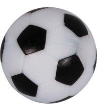 Galda futbols Buffalo, melns/balts, 36 mm