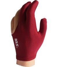 Biljarda cimds IBS bordo sarkans 1 izmērs