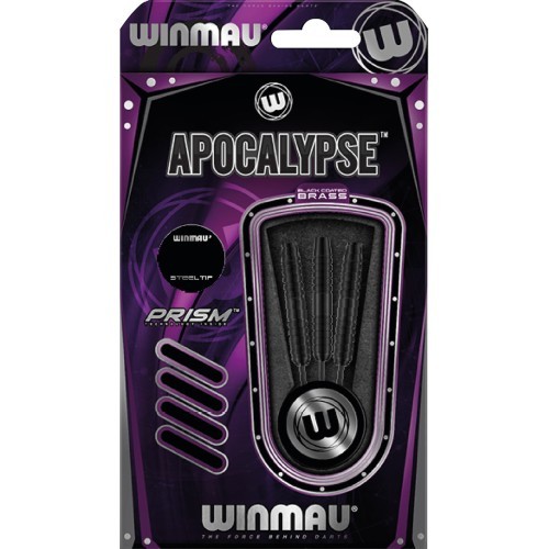 Дротики Winmau Apocalypse, латунные, с чёрным покрытием