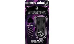 Šautriņas Winmau Apocalypse, misiņa, ar melnu pārklājumu