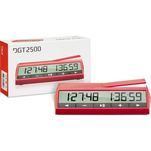 DGT 2500 digital chess clock FIDE