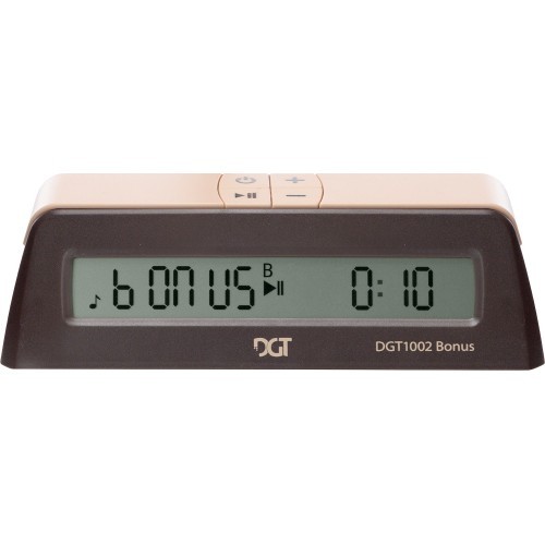 DGT 1002 Digital chess clock bonus timer