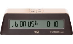 DGT 1002 Digital chess clock bonus timer