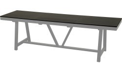 Shuffleboard cover ash wood 9ft black
