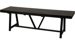 Shuffleboard cover ash wood 9ft black
