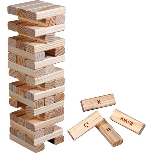 Krītošā torņa spēle Action Tower Philos 7,5x7,5x27 cm